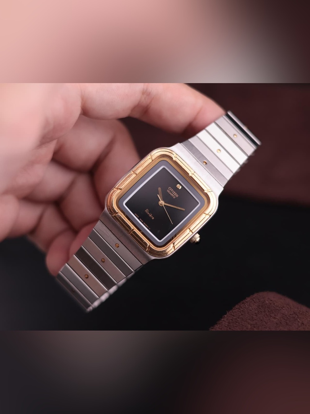 Vintage 1984 Citizen Rivière 3630-360842 Men’s Watch